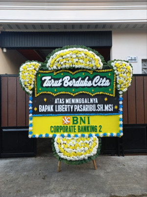 Papan Bunga Duka di Payakumbuh Timur