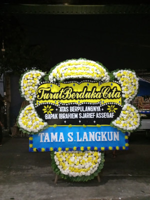 Papan Bunga Duka di Payakumbuh Timur
